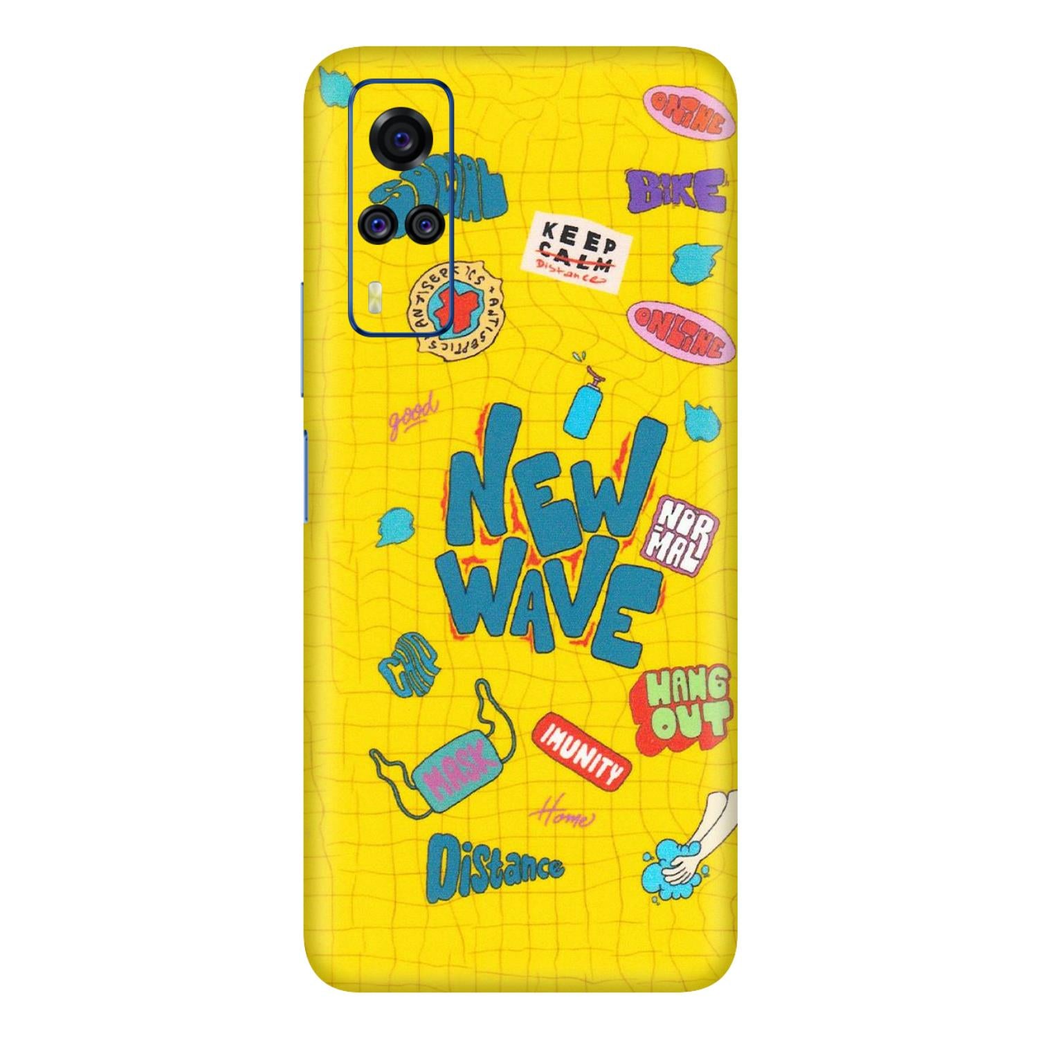 VIVO Y Series Phone Skins (All Models) - New Wave Life - Matte Finish (M-17) Vivo Y51