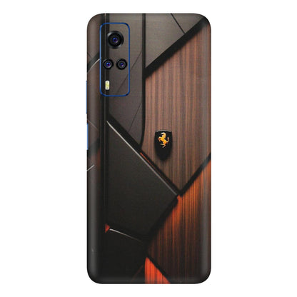 VIVO Y Series Phone Skins (All Models) - Lambo Beauty Wood Pattern Sober - Matte Finish (M-51) Vivo Y51