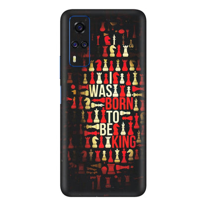 VIVO Y Series Phone Skins (All Models) - Born To Be King - Matte Finish (M-73) Vivo Y51