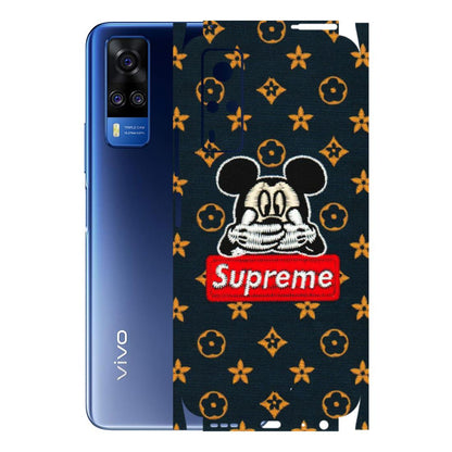 VIVO Y Series Phone Skins (All Models) - Mickey Supreme - Matte Finish (M-83) Vivo Y51