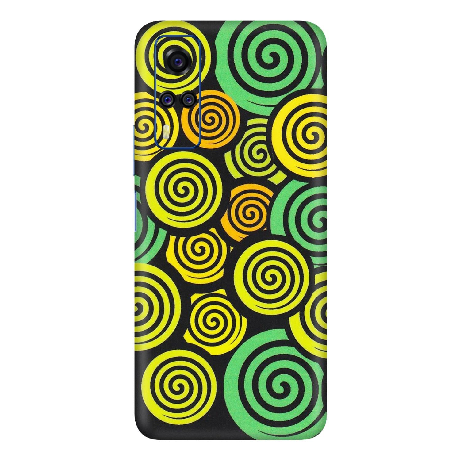 VIVO Y Series Phone Skins (All Models) - Crazy Spiral - Matte Finish (M-91) Vivo Y51