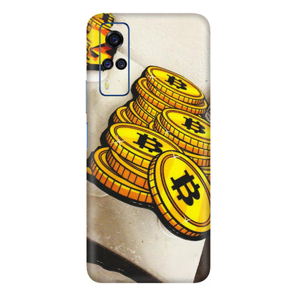 VIVO Y Series Phone Skins (All Models) - Billionaire Bitcoin Collection - Matte Finish (M-92) Vivo Y51