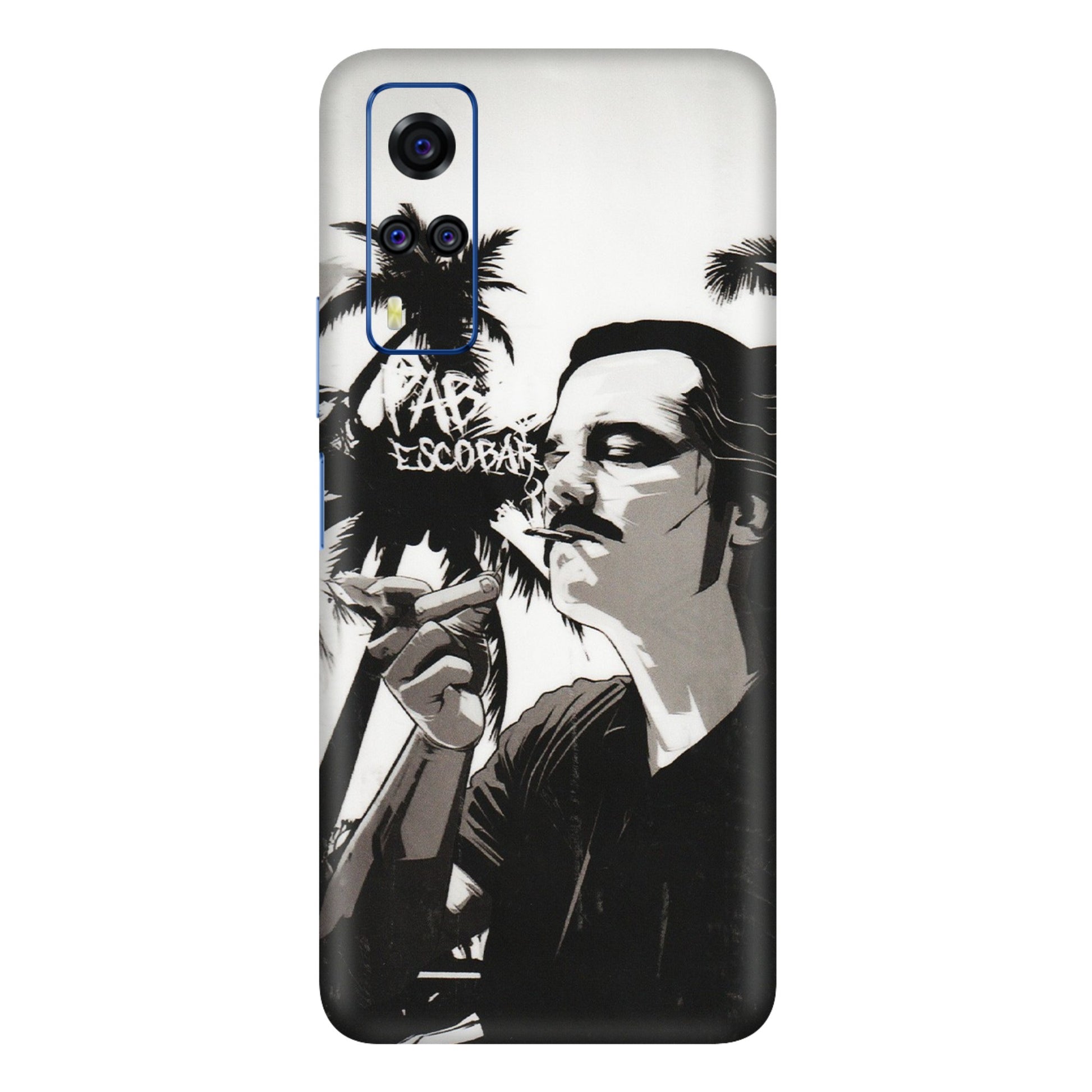 VIVO Y Series Phone Skins (All Models) - Pab Escobar - Transparent Finish (T-05) Vivo Y51