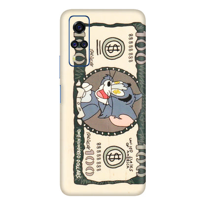 VIVO Y Series Phone Skins (All Models) - One Hundred Dollar Tom - Transparent Finish (T-16) Vivo Y51