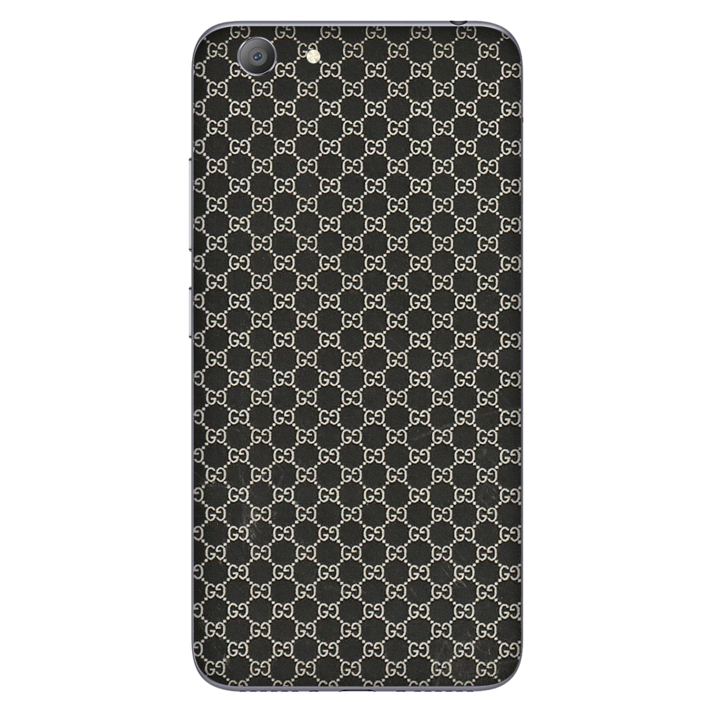 VIVO Y Series Phone Skins (All Models) - Black G Print - 3D Embossed Finish (L-109) Vivo Y53