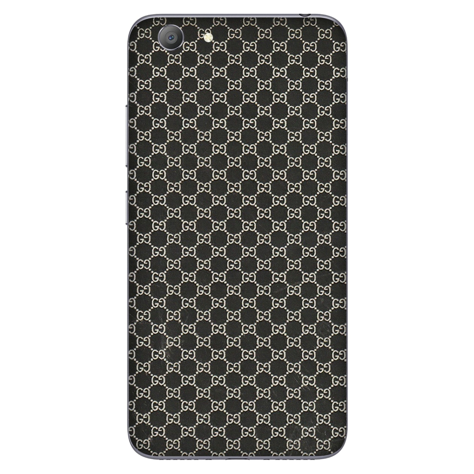 VIVO Y Series Phone Skins (All Models) - Black G Print - 3D Embossed Finish (L-109) Vivo Y53