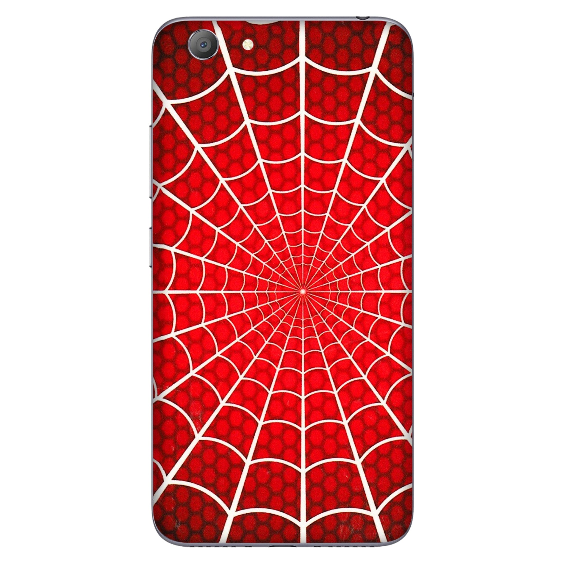VIVO Y Series Phone Skins (All Models) - Classic Spidey Web - 3D Embossed Finish (L-115) Vivo Y53