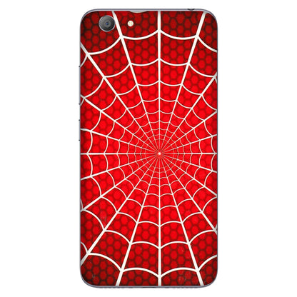 VIVO Y Series Phone Skins (All Models) - Classic Spidey Web - 3D Embossed Finish (L-115) Vivo Y53