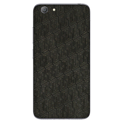 VIVO Y Series Phone Skins (All Models) - Black Abstract Pattern - 3D Embossed Finish (L-117) Vivo Y53