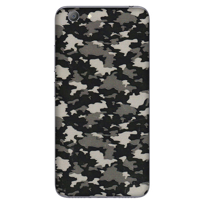 VIVO Y Series Phone Skins (All Models) - Black/Grey Camoflaunge - 3D Embossed Finish (L-142) Vivo Y53
