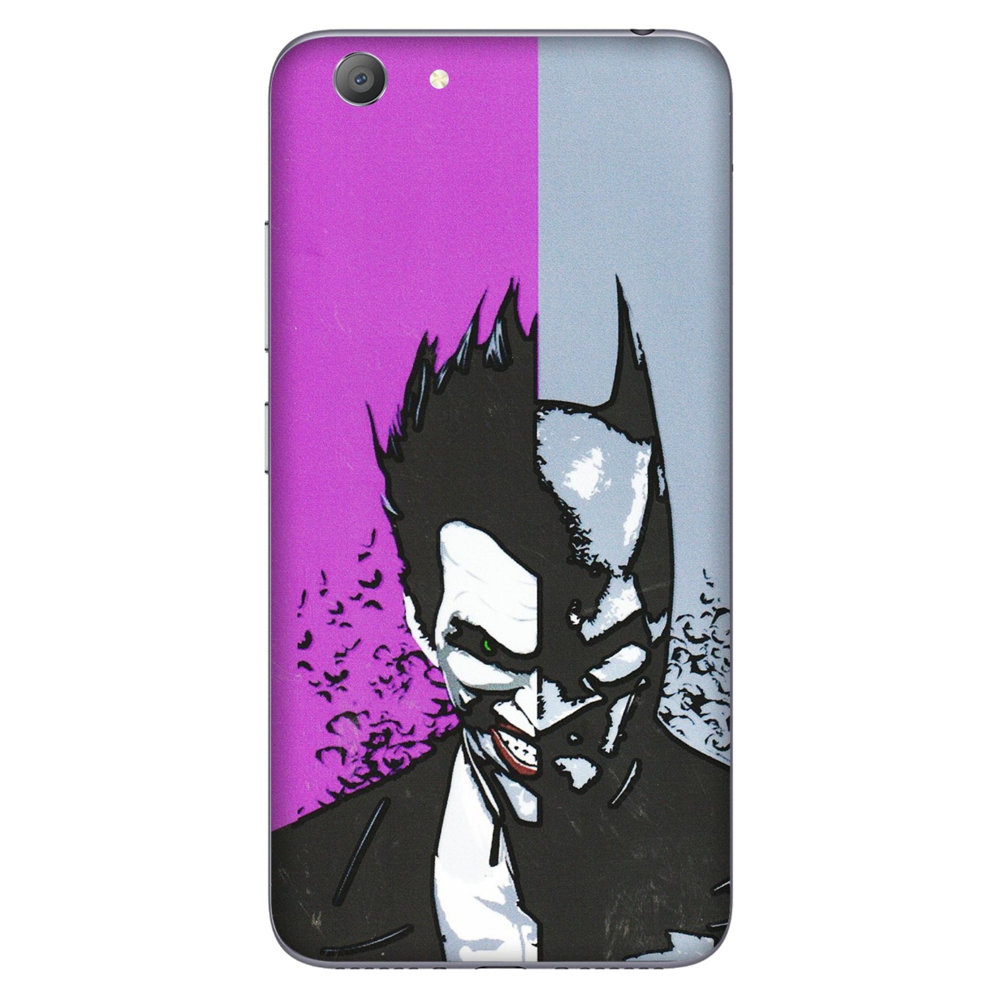 VIVO Y Series Phone Skins (All Models) - Batman & Joker - 3D Embossed Finish (L-143) Vivo Y53