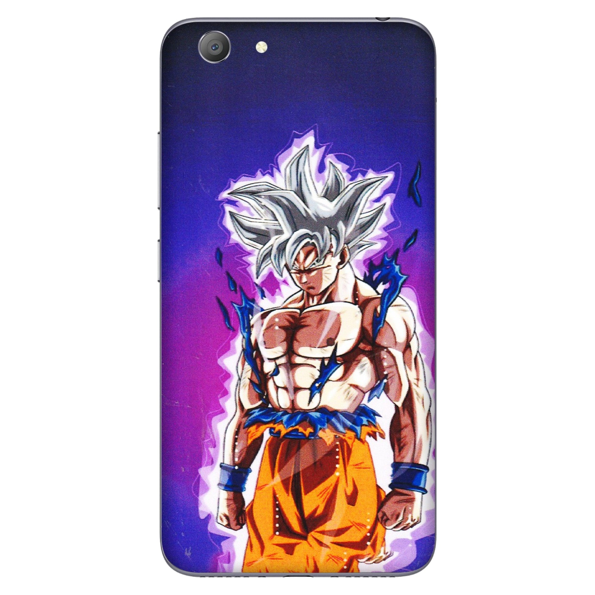 VIVO Y Series Phone Skins (All Models) - Goku Purple Anime - 3D Embossed Finish (L-147) Vivo Y53