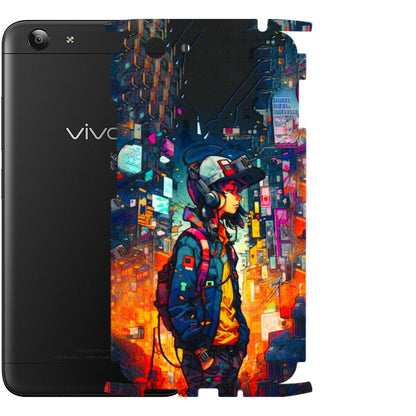 VIVO Y Series Phone Skins (All Models) - Street Anime Guy - 3D Embossed Finish (L-158) Vivo Y53