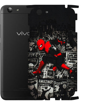 VIVO Y Series Phone Skins (All Models) - SpiderMan New - 3D Embossed Finish (L-162) Vivo Y53
