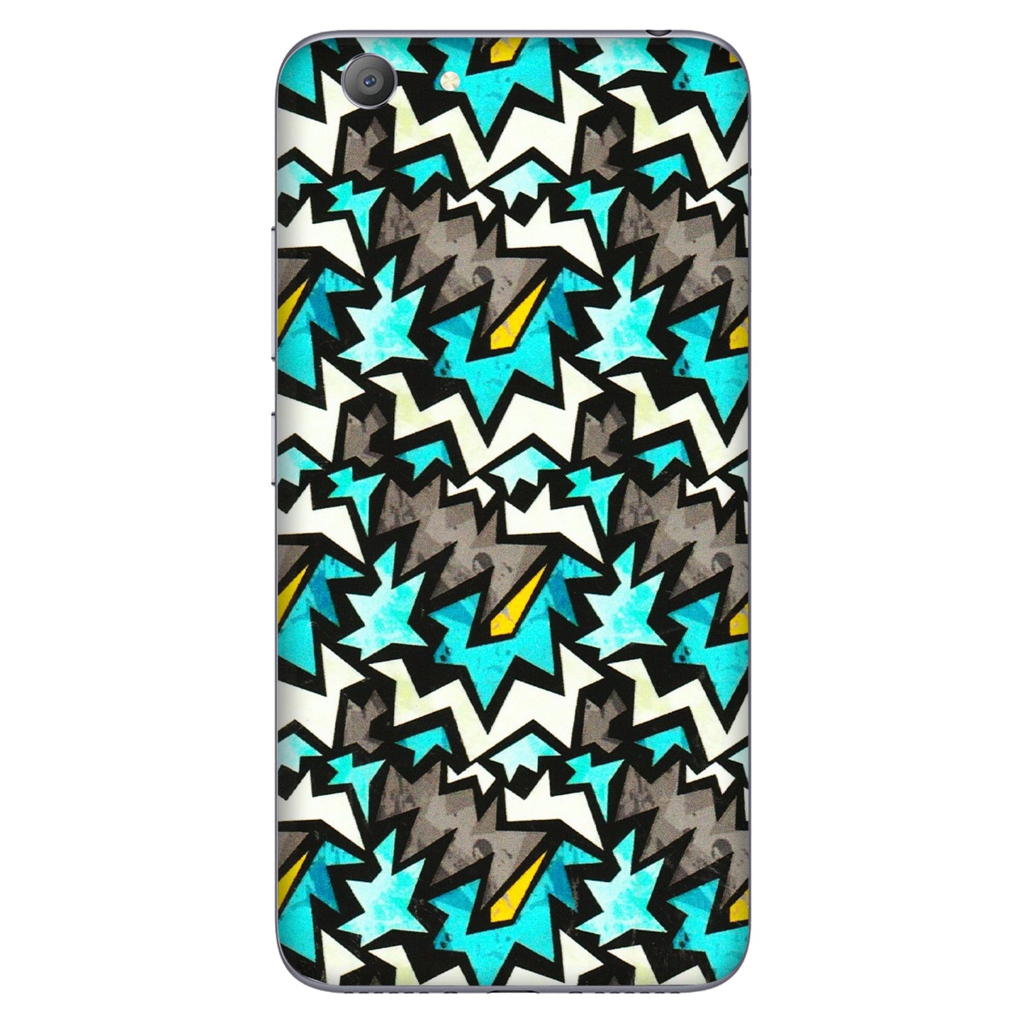 VIVO Y Series Phone Skins (All Models) - Funky Zig Zag - 3D Embossed Finish (L-223) Vivo Y53