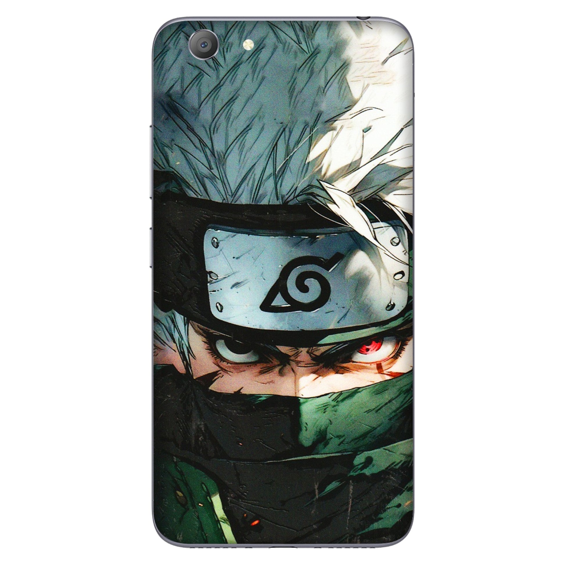 VIVO Y Series Phone Skins (All Models) - Kakashi Red Eye Focus - 3D Embossed Finish (L-227) Vivo Y53