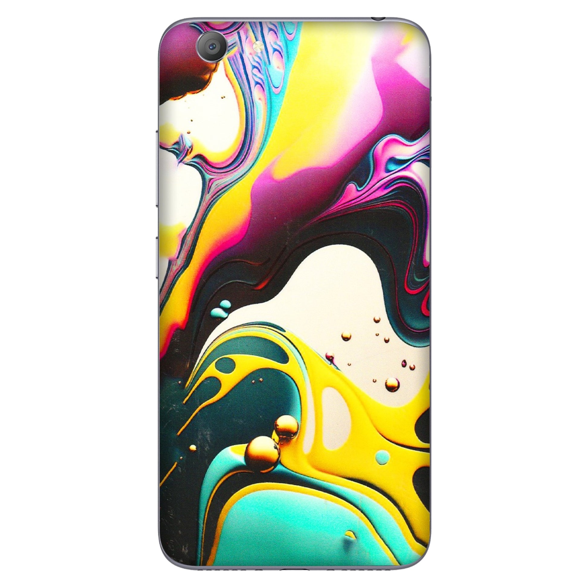 VIVO Y Series Phone Skins (All Models) - Multicolor Abstract pattern - 3D Embossed Finish (L-254) Vivo Y53