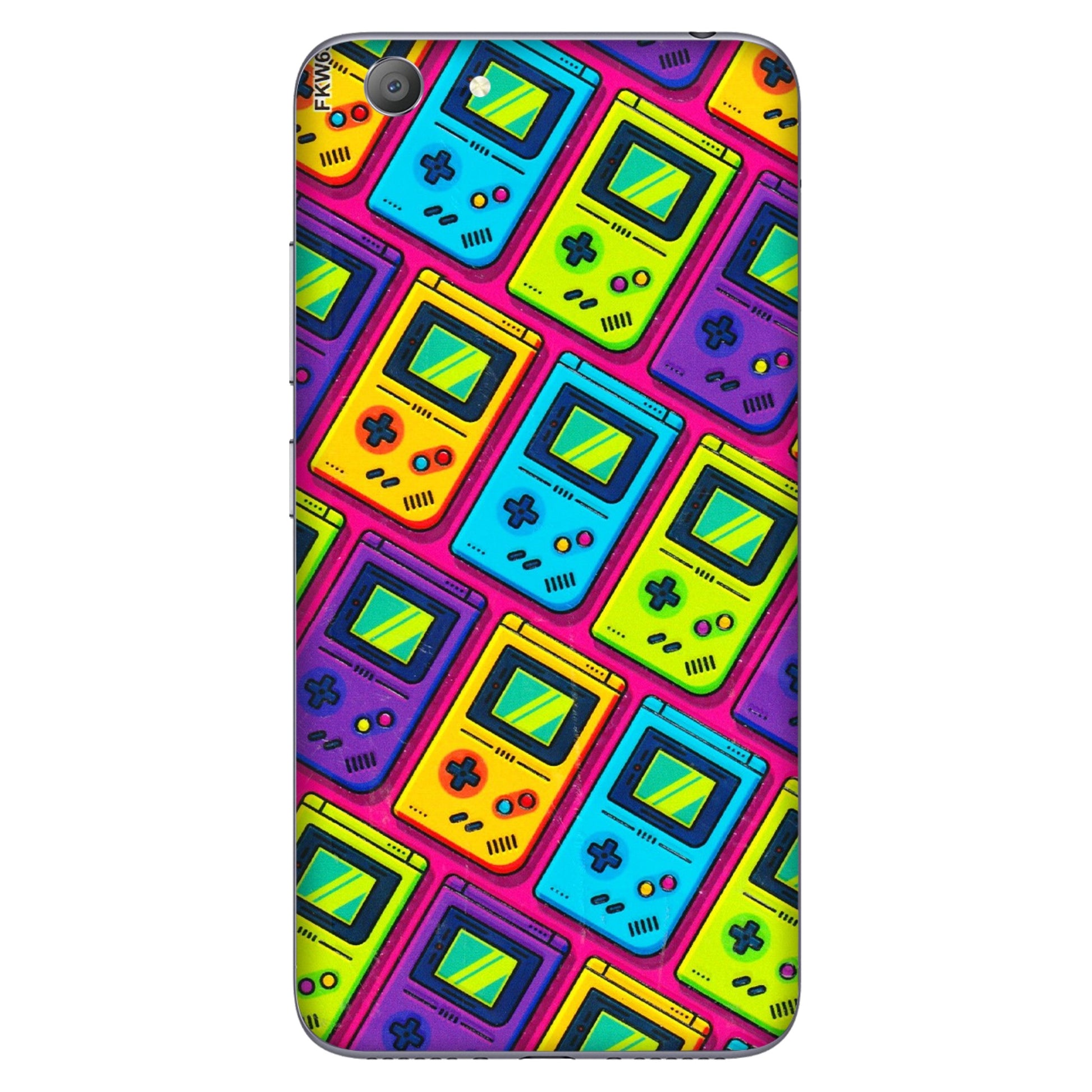 VIVO Y Series Phone Skins (All Models) - Gameboy Colourful - 3D Embossed Finish (L-266) Vivo Y53