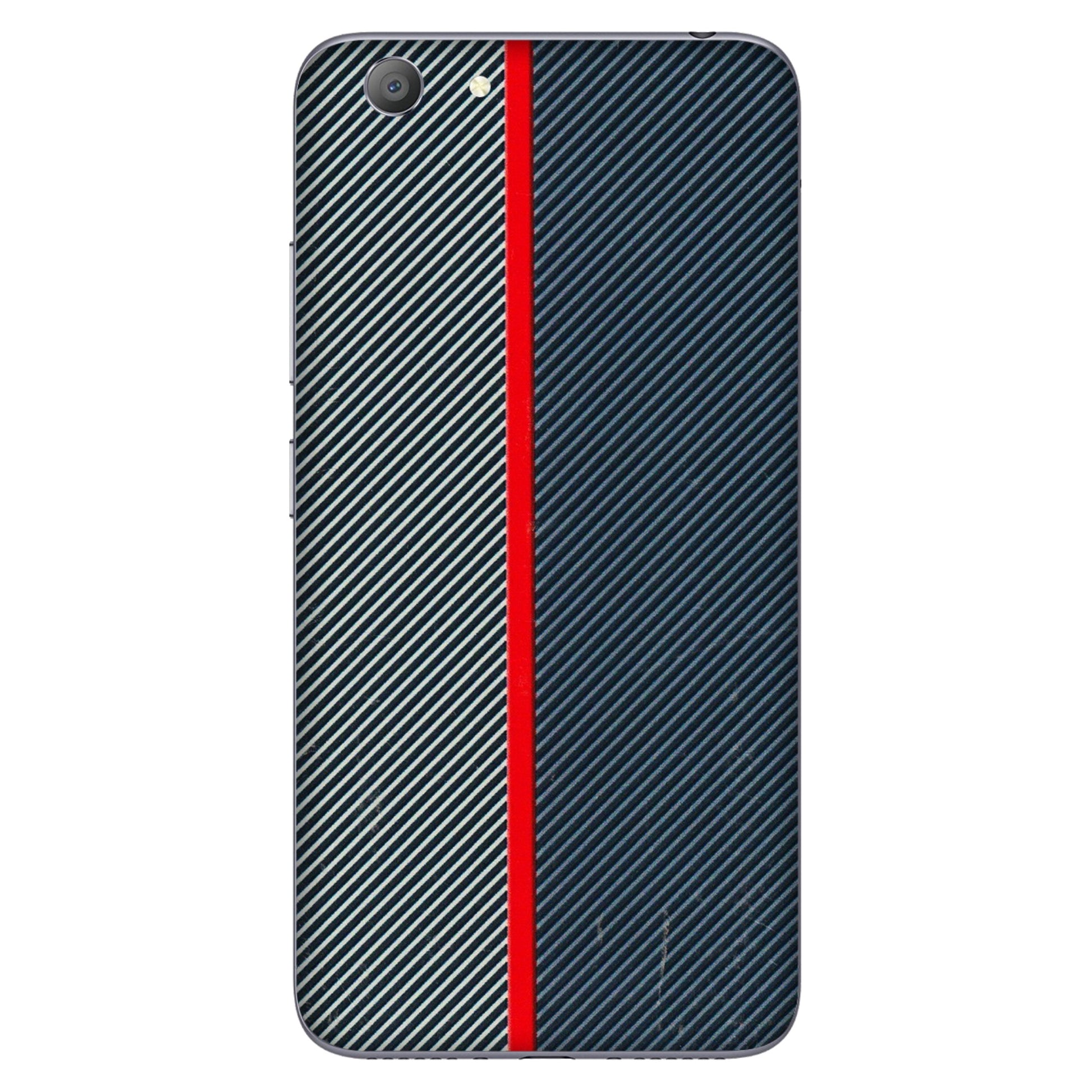 VIVO Y Series Phone Skins (All Models) - Blue Sober Lines - 3D Embossed Finish (L-305) Vivo Y53