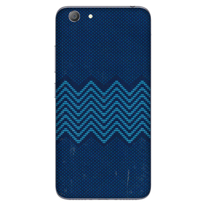 VIVO Y Series Phone Skins (All Models) - Blue Sober Waves - 3D Embossed Finish (L-306) Vivo Y53