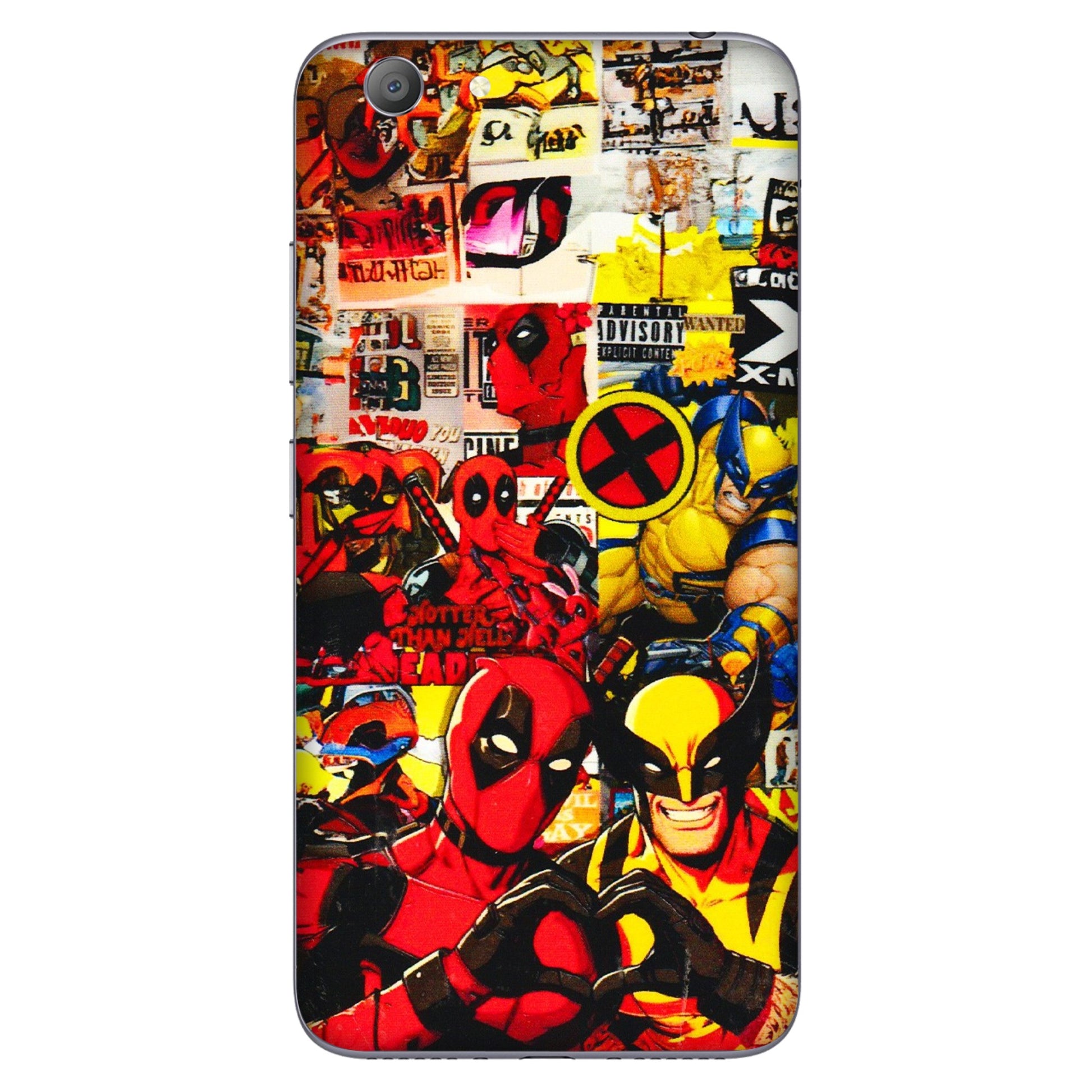 VIVO Y Series Phone Skins (All Models) - Spidy Wolverine - 3D Embossed Finish (L-310) Vivo Y53
