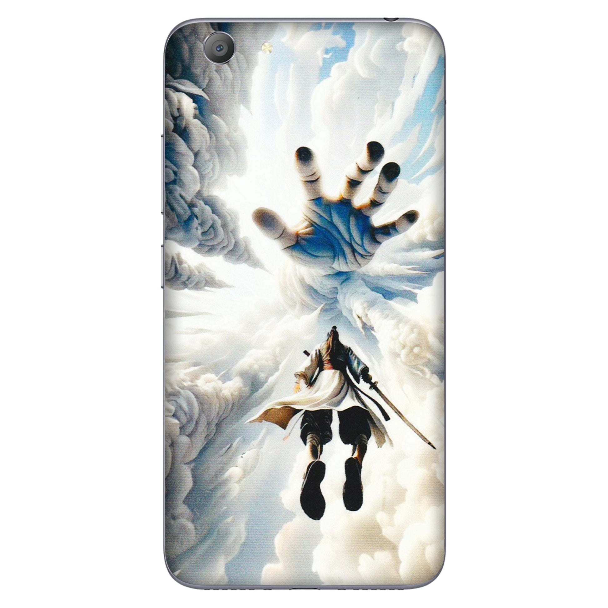 VIVO Y Series Phone Skins (All Models) - Big Hand With Monkey King - 3D Embossed Finish (L-323) Vivo Y53
