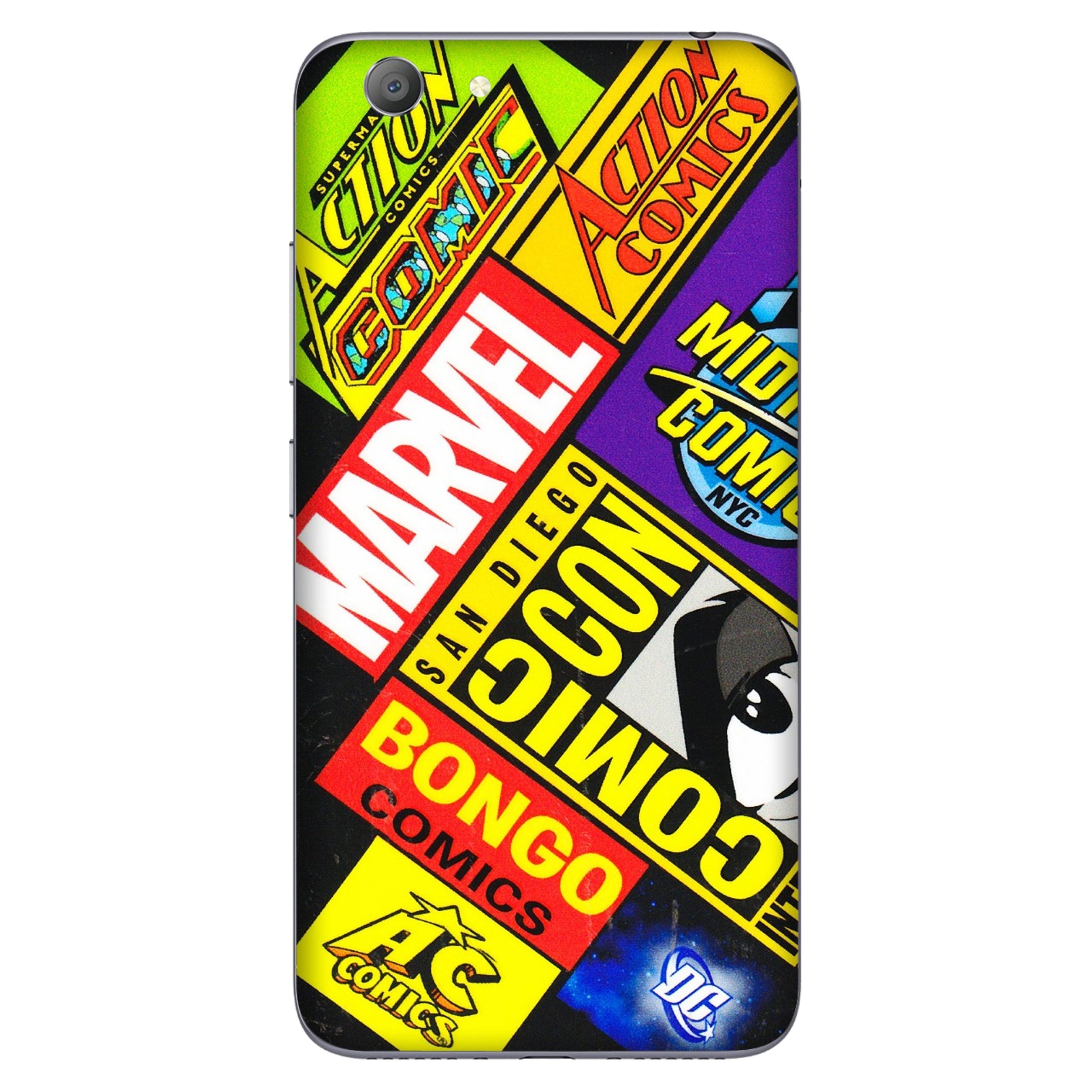 VIVO Y Series Phone Skins (All Models) - Bongo Comic Con - 3D Embossed Finish (L-325) Vivo Y53