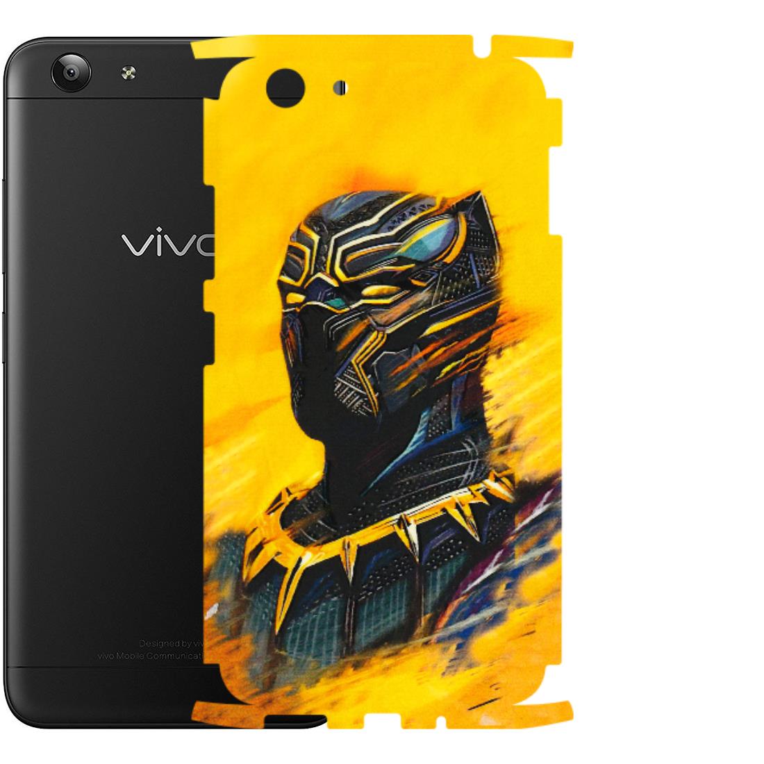 VIVO Y Series Phone Skins (All Models) - Yellow Panther - 3D Embossed Finish (L-54) Vivo Y53