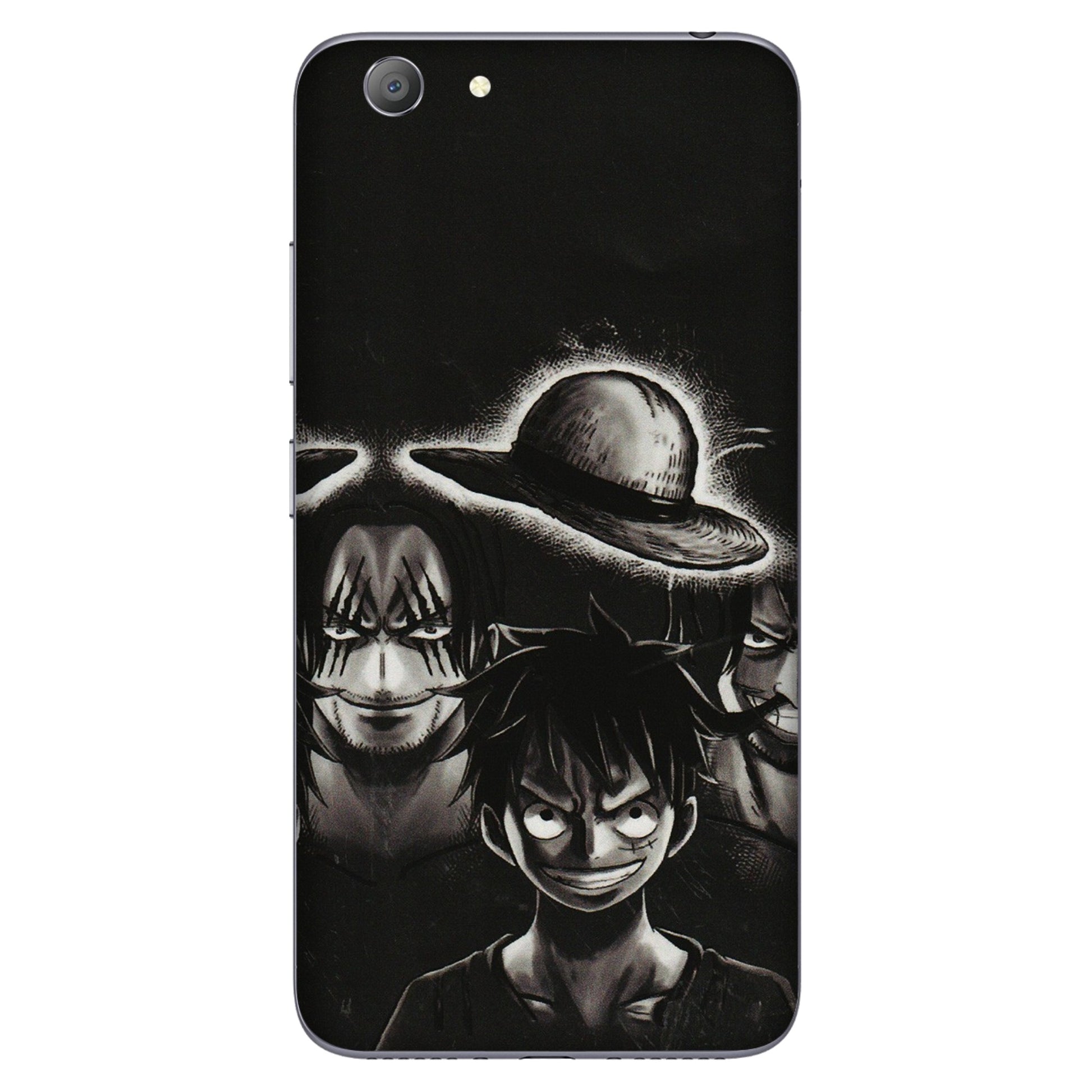 VIVO Y Series Phone Skins (All Models) - Black Luffy Hat - 3D Embossed Finish (L-57) Vivo Y53
