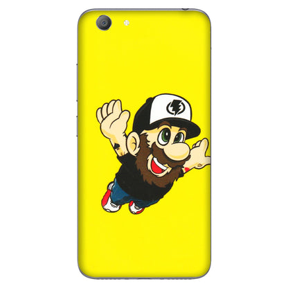 VIVO Y Series Phone Skins (All Models) - Flying Beardo - 3D Embossed Finish (L-60) Vivo Y53