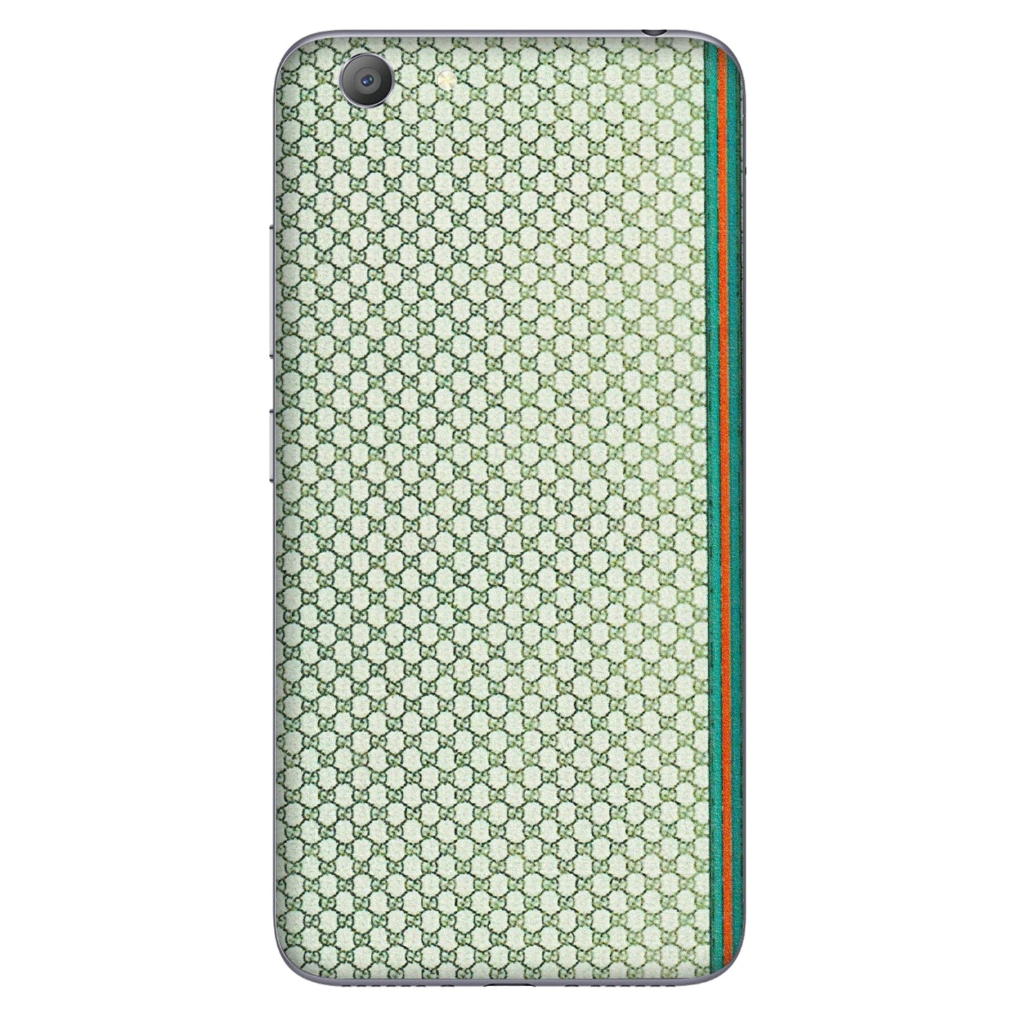 VIVO Y Series Phone Skins (All Models) - Gucci Fabric Pattern - 3D Embossed Finish (L-73) Vivo Y53