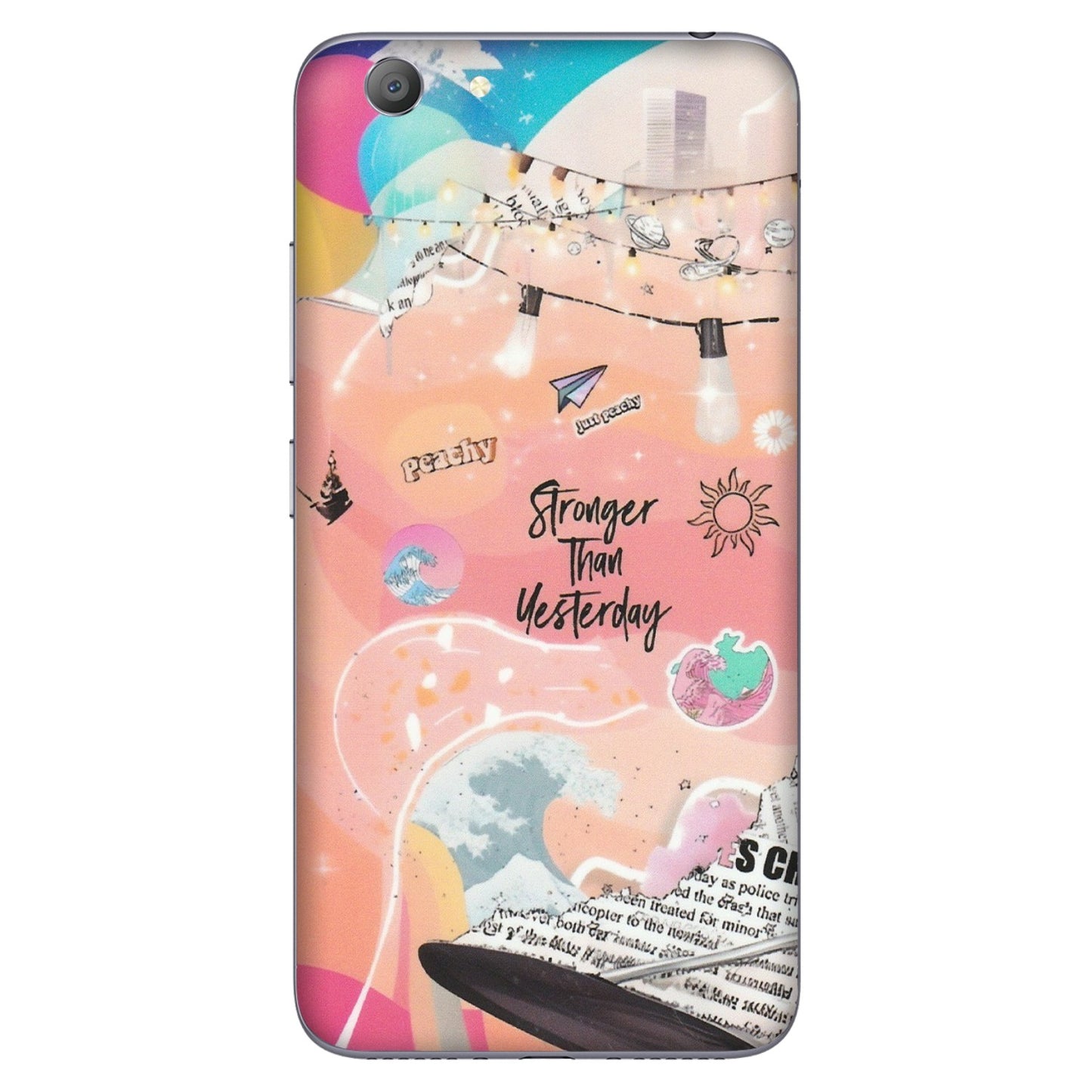 VIVO Y Series Phone Skins (All Models) - Stronger Then Yesterday - Matte Finish (M-128) Vivo Y53