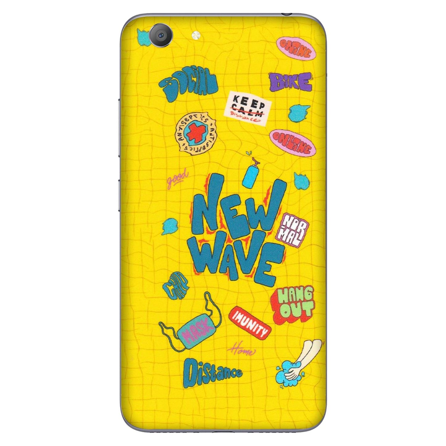 VIVO Y Series Phone Skins (All Models) - New Wave Life - Matte Finish (M-17) Vivo Y53