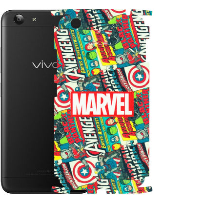 VIVO Y Series Phone Skins (All Models) - Marvel Comic Lover - Matte Finish (M-30) Vivo Y53