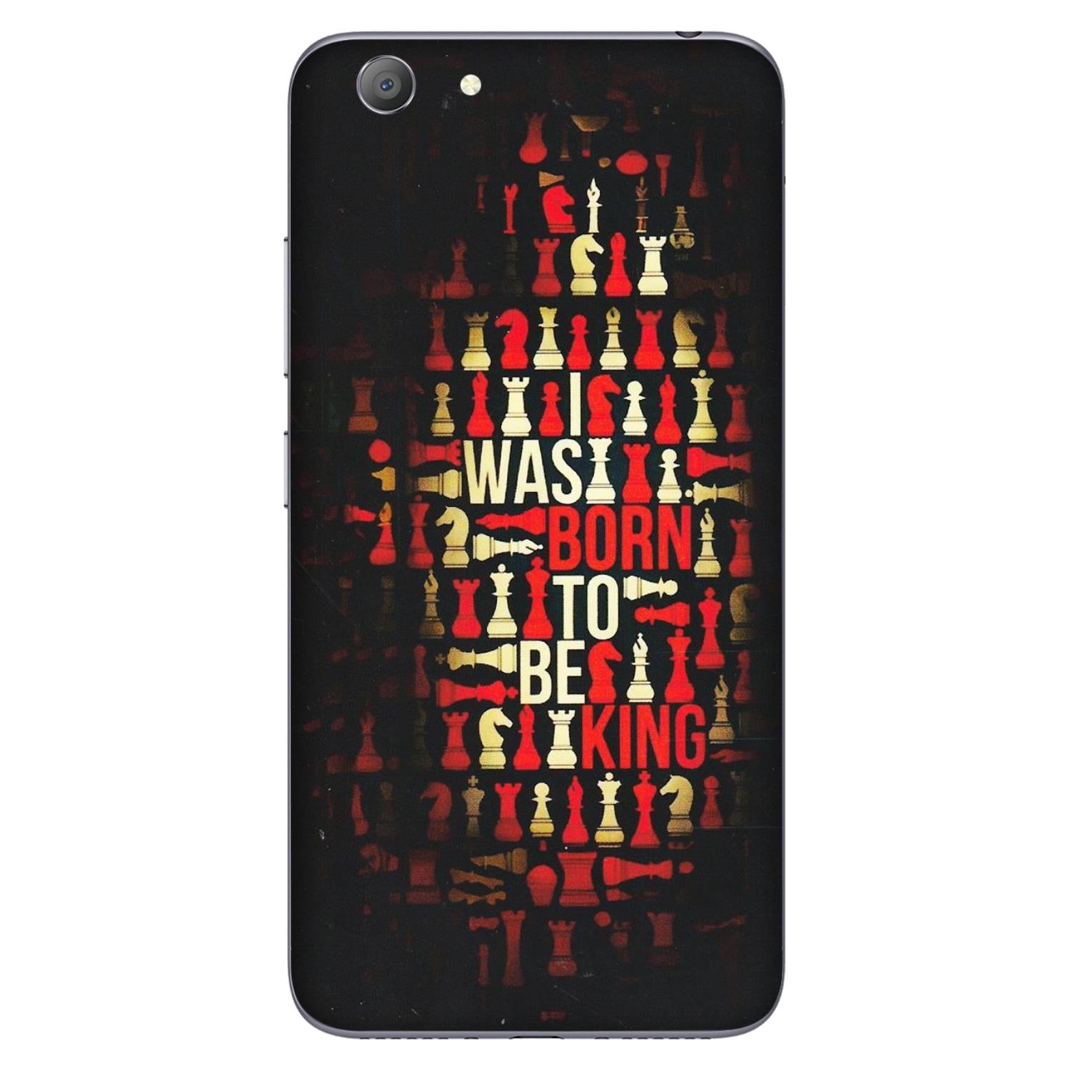 VIVO Y Series Phone Skins (All Models) - Born To Be King - Matte Finish (M-73) Vivo Y53