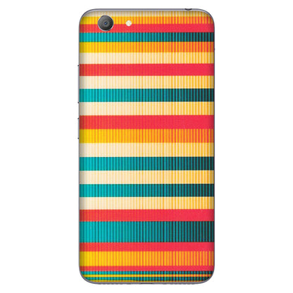 VIVO Y Series Phone Skins (All Models) - Colourful Stripes Soothing Effect - Matte Finish (M-86) Vivo Y53