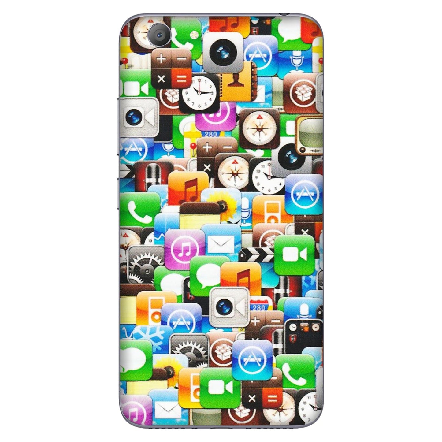 VIVO Y Series Phone Skins (All Models) - All Apple Icons - Matte Finish (M-93) Vivo Y53