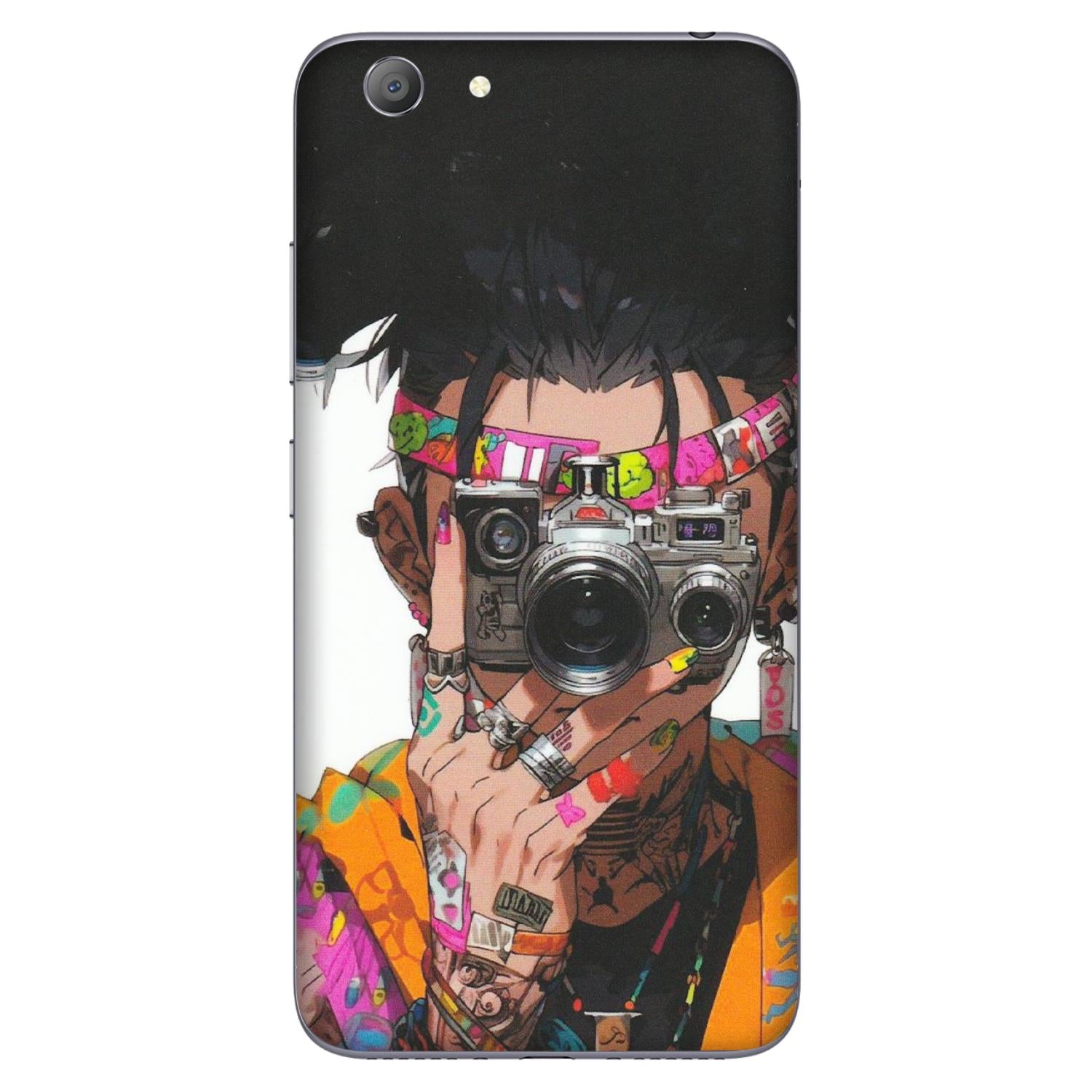 VIVO Y Series Phone Skins (All Models) - Camera Lover Girl - Matte Finish (M-09) Vivo Y53