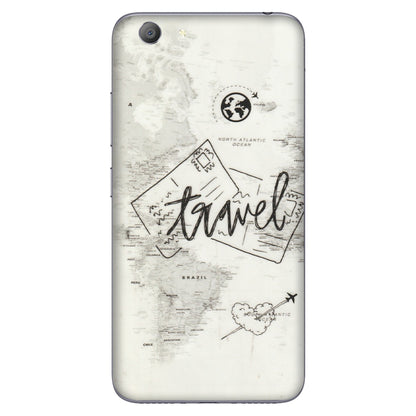 VIVO Y Series Phone Skins (All Models) - Travel Ticket - Transparent Finish (T-06) Vivo Y53