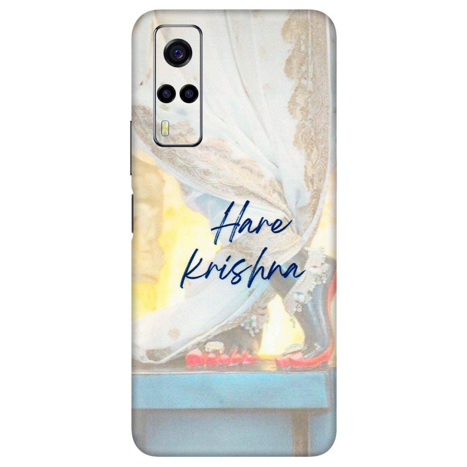 VIVO Y Series Phone Skins (All Models) - Hare Krishna - 3D Embossed Finish (L-03) Vivo Y53S