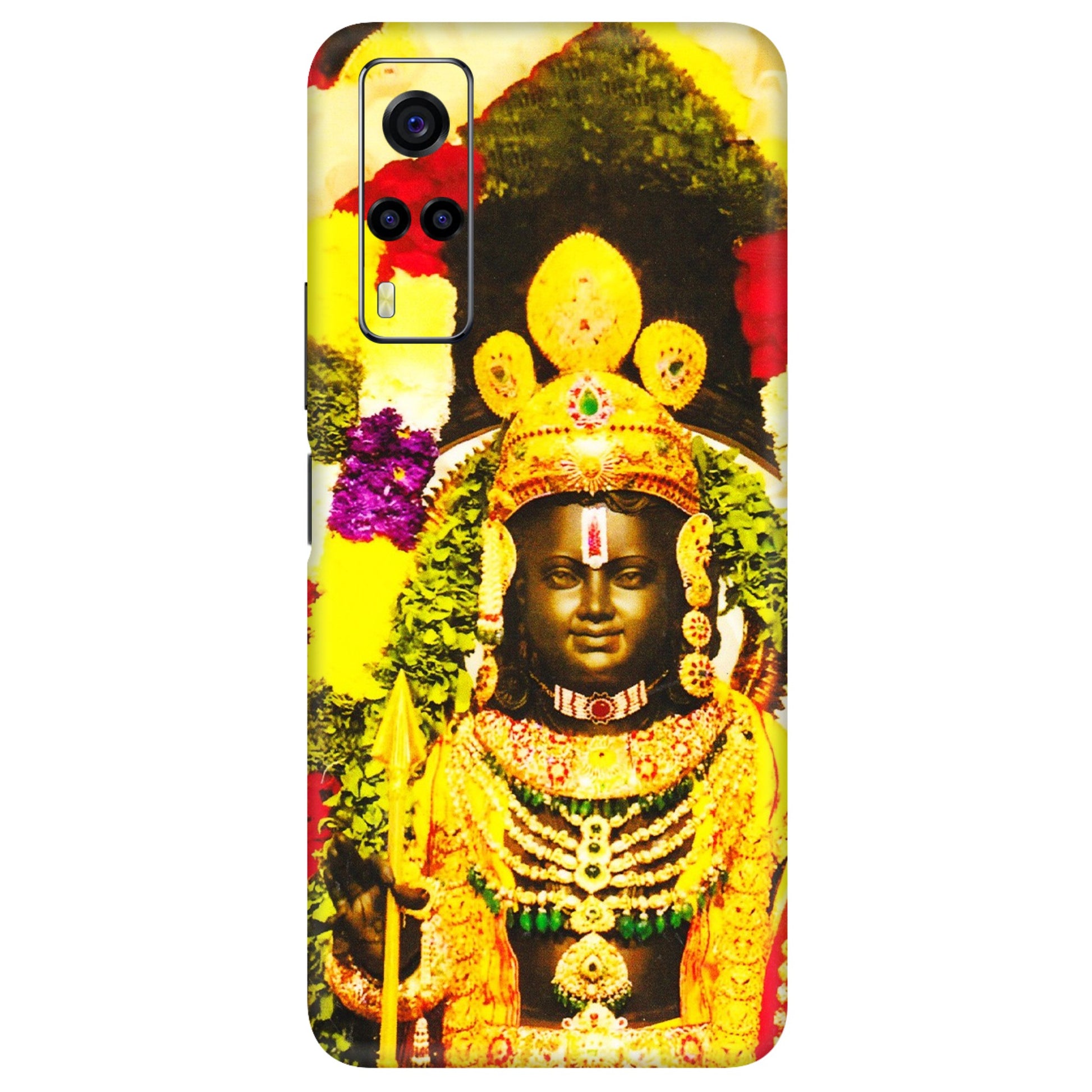 VIVO Y Series Phone Skins (All Models) - Ram Lalla Ayodhya - 3D Embossed Finish (L-103) Vivo Y53S