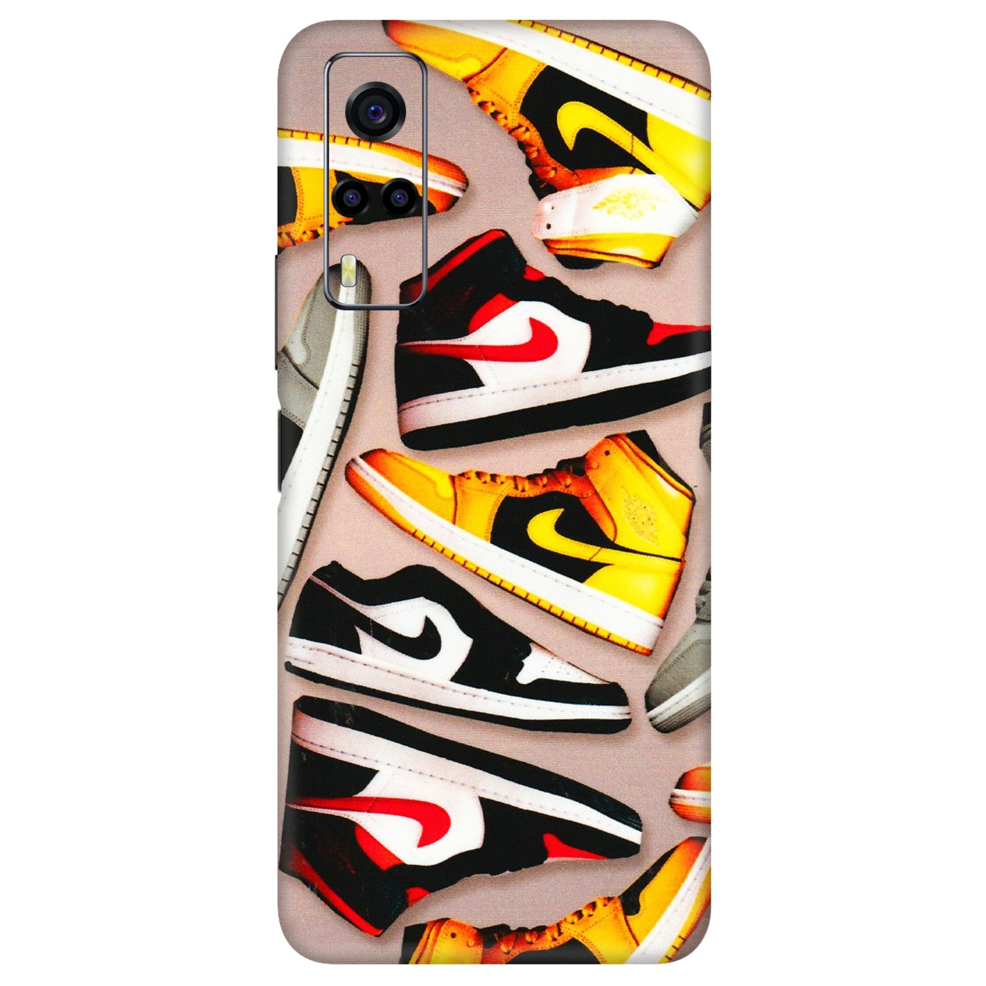 VIVO Y Series Phone Skins (All Models) - Sneaker Lover - 3D Embossed Finish (L-135) Vivo Y53S
