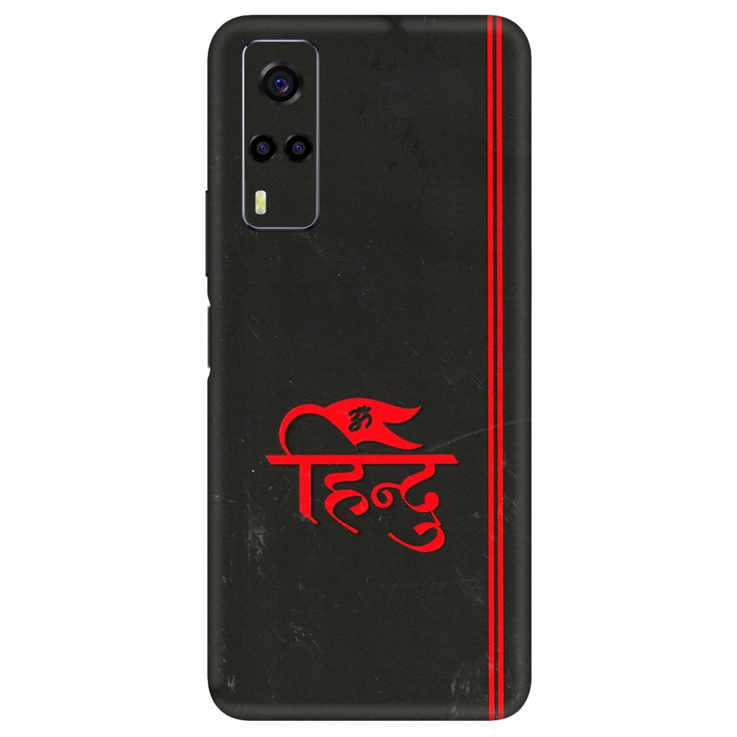 VIVO Y Series Phone Skins (All Models) - Hindu Black - 3D Embossed Finish (L-153) Vivo Y53S