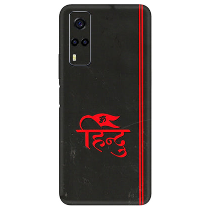 VIVO Y Series Phone Skins (All Models) - Hindu Black - 3D Embossed Finish (L-153) Vivo Y53S