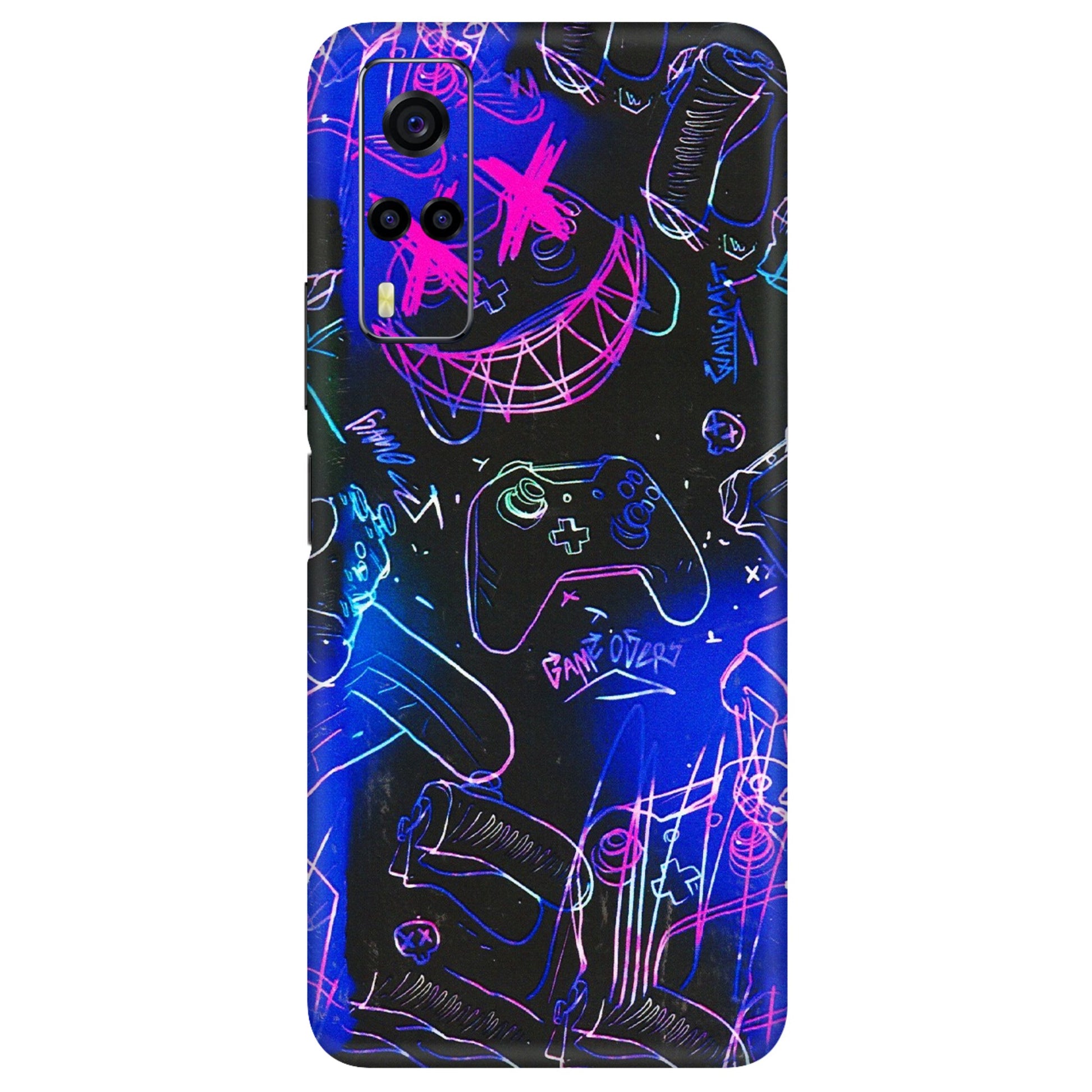 VIVO Y Series Phone Skins (All Models) - Gamers Paradise - 3D Embossed Finish (L-258) Vivo Y53S