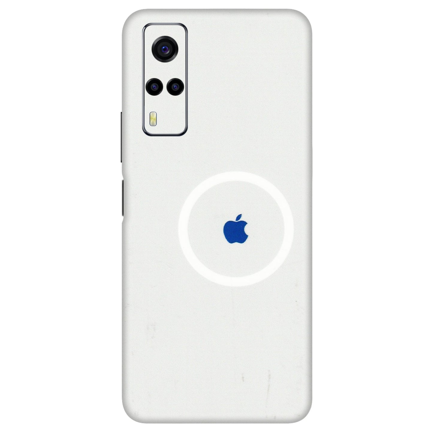 VIVO Y Series Phone Skins (All Models) - iPhone Magsafe Logo - 3D Embossed Finish (L-320) Vivo Y53S