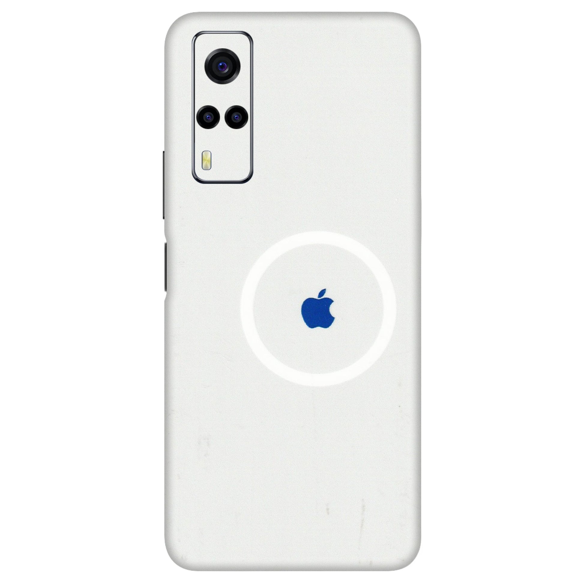 VIVO Y Series Phone Skins (All Models) - iPhone Magsafe Logo - 3D Embossed Finish (L-320) Vivo Y53S