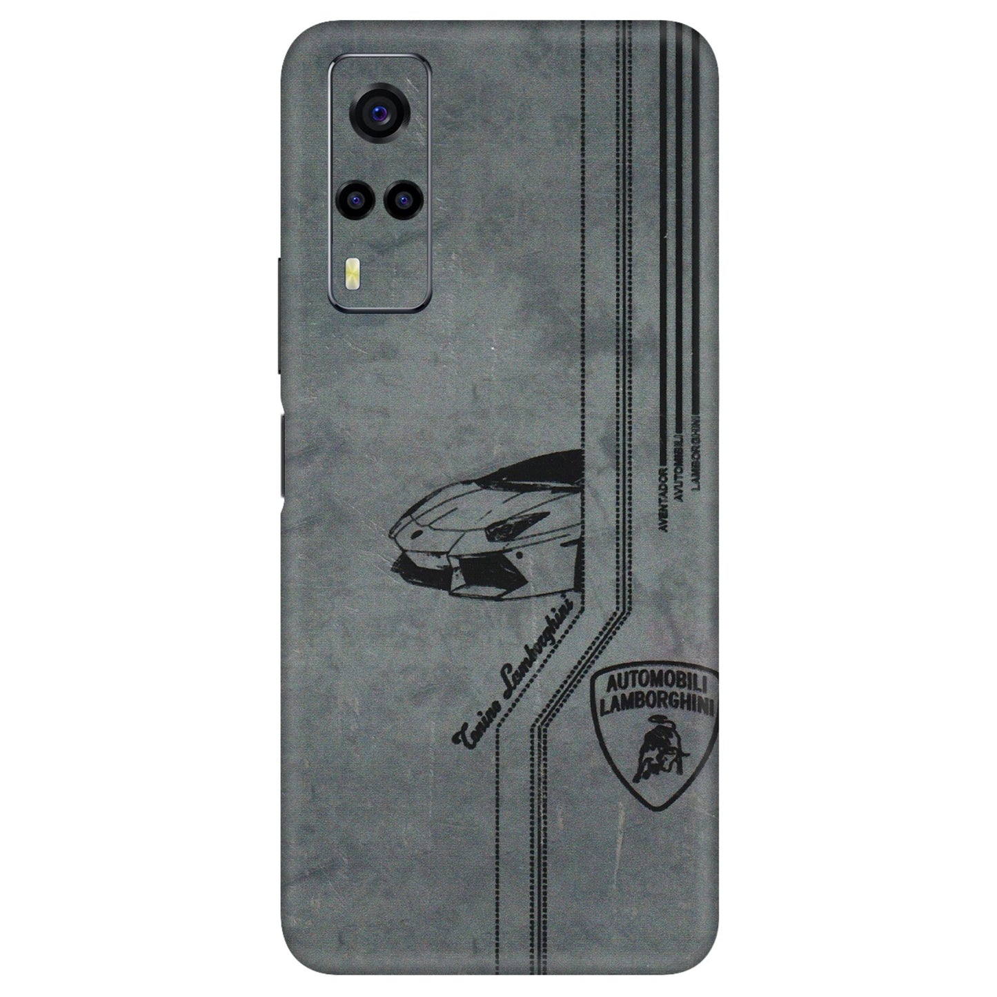 VIVO Y Series Phone Skins (All Models) - New Lamborgini Aventador - 3D Embossed Finish (L-321) Vivo Y53S