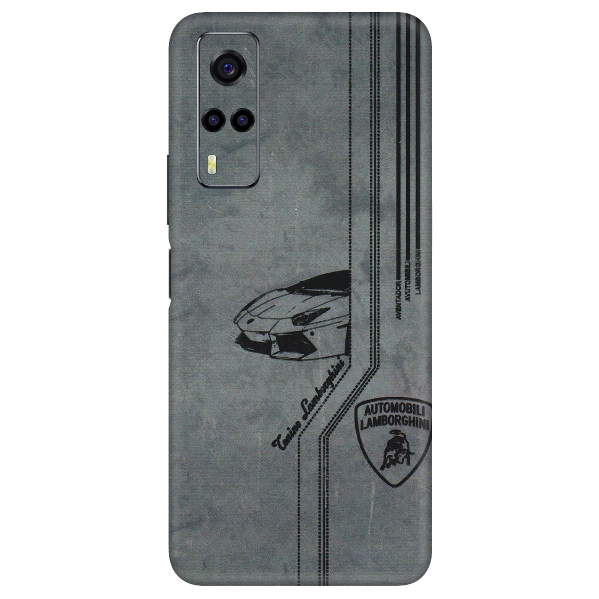 VIVO Y Series Phone Skins (All Models) - New Lamborgini Aventador - 3D Embossed Finish (L-321) Vivo Y53S