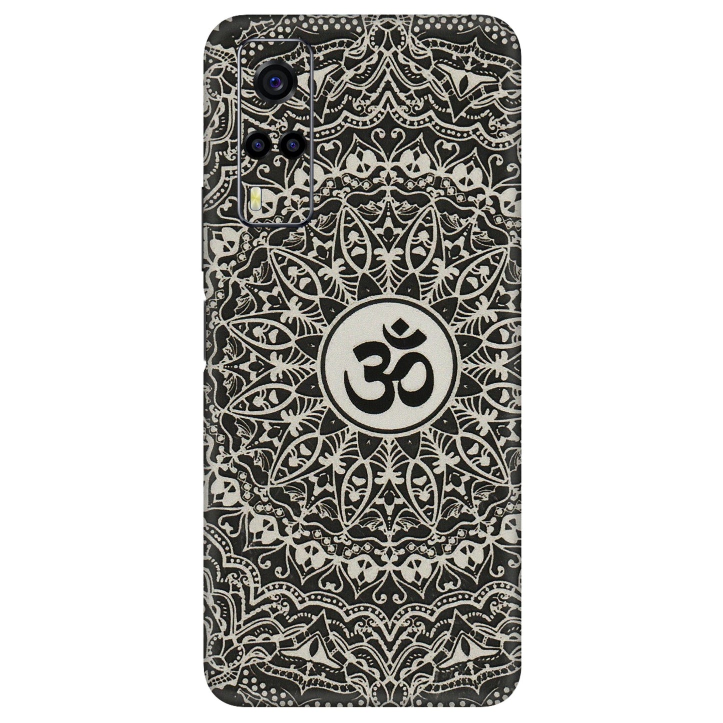 VIVO Y Series Phone Skins (All Models) - Aum Elegant Mandala - 3D Embossed Finish (L-62) Vivo Y53S